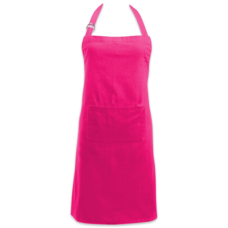 DII Everyday Basic Kitchen Collection, Chef Apron, Neon Pink - Image 1